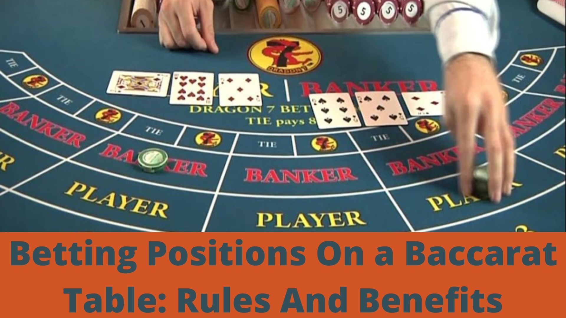 Betting Positions On a Baccarat Table