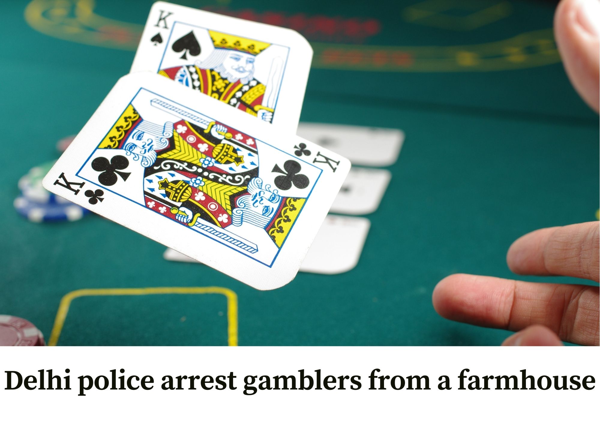 delhi police arrest gamblers