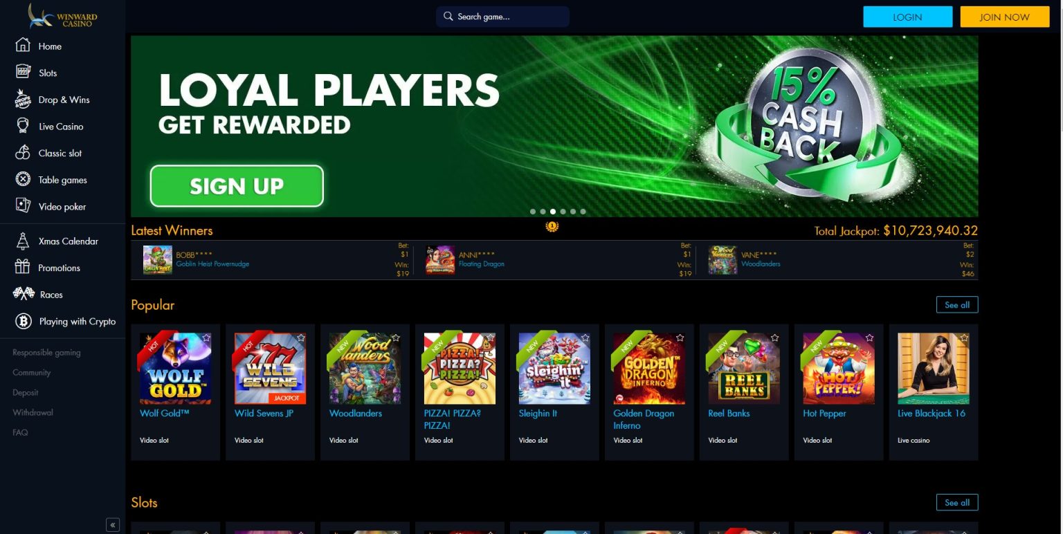 Winward Casino Guide- Claim No Deposit Bonus [current_year]