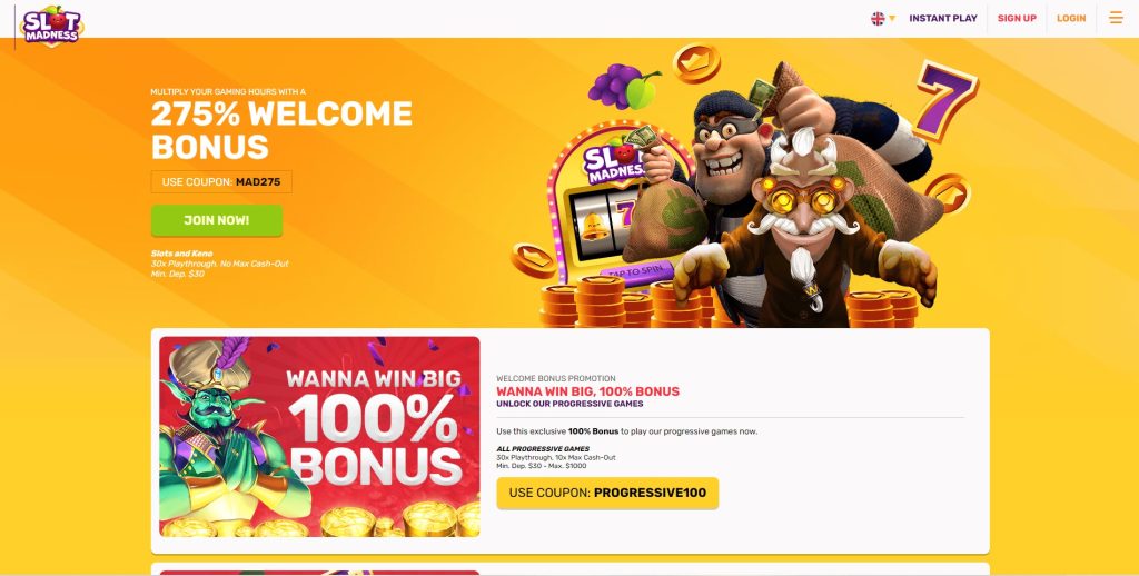 Slot Madness Bonus Codes No Deposit Bonus Codes 2024