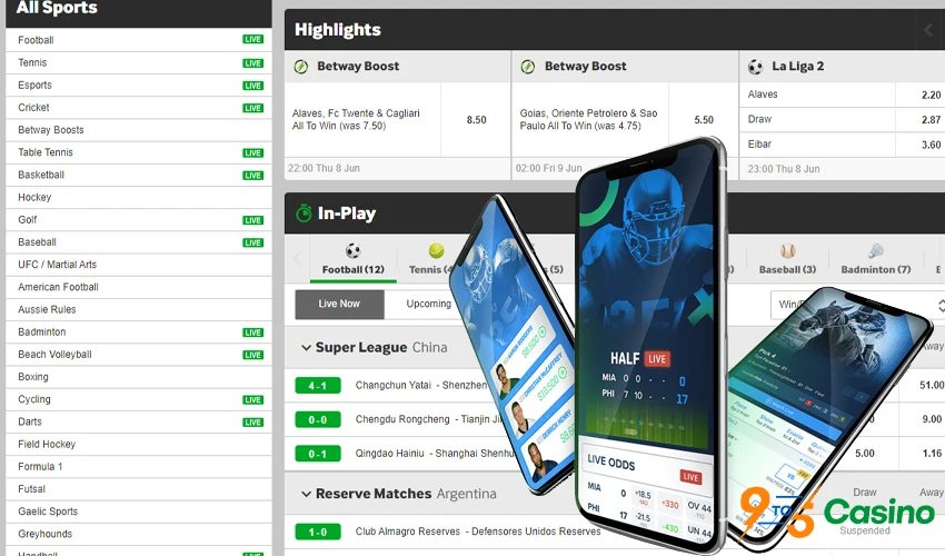 Sports betting on betway nigeria
