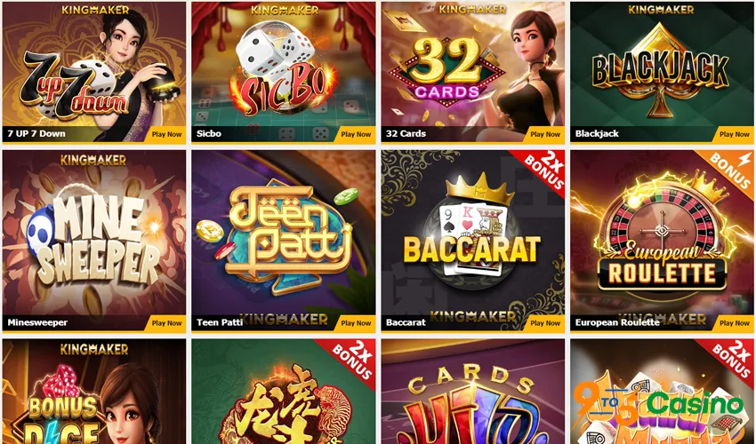 casino games on betbuzz live