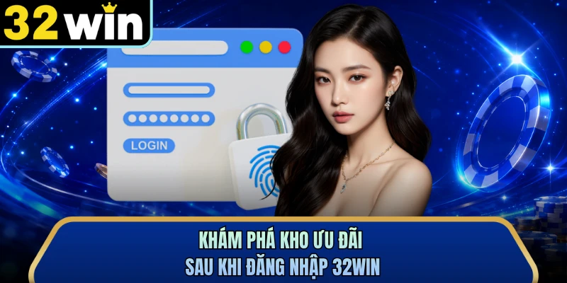 Khám phá kho ưu đãi sau khi đăng nhập 32WIN